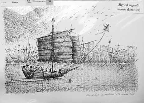 'The wrecked ships'
From 'The Dog Hunters'.
$NZ100 (approx $US66, £51, €56) 'The wrecked ships'
From 'The Dog Hunters'.
$NZ100 (approx $US66, £51, €56)